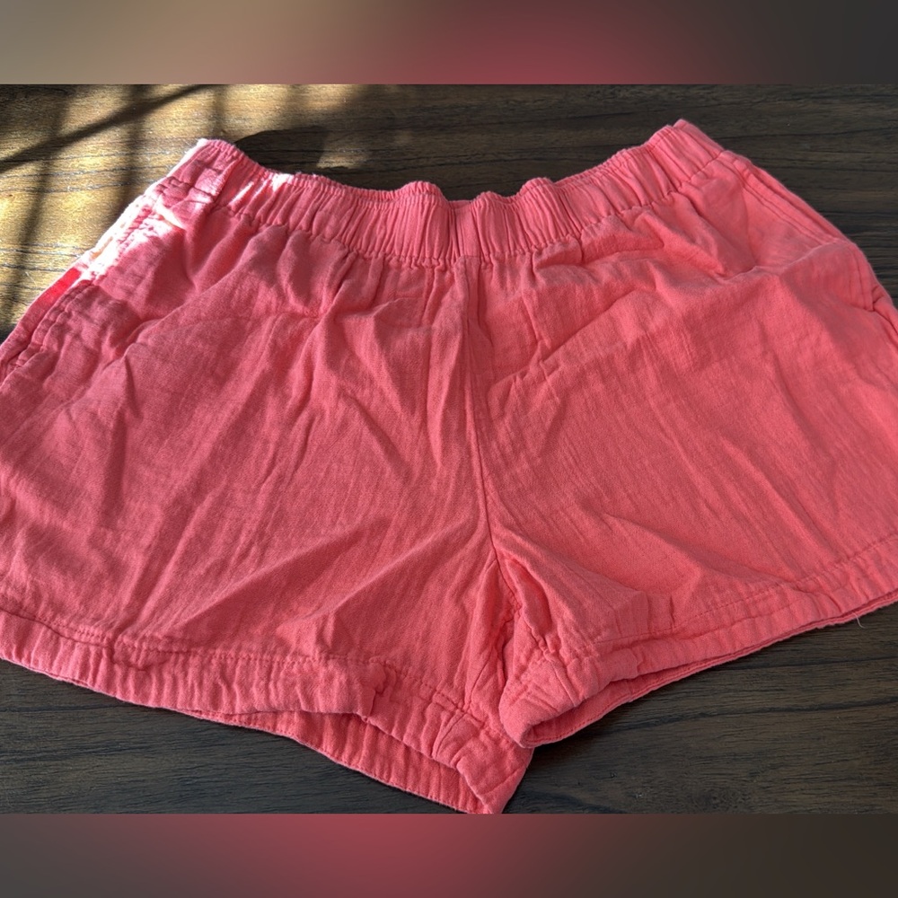 Old Navy Coral Women's linen Shorts